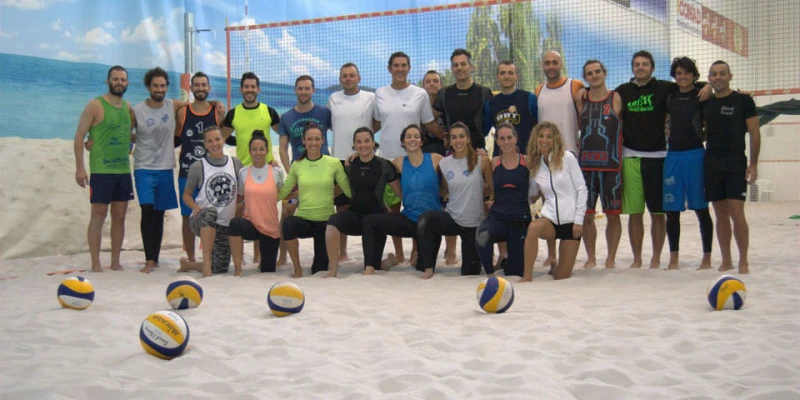 Team building e beach volley